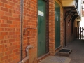 026 Cables running up side of Village Hall 1 August